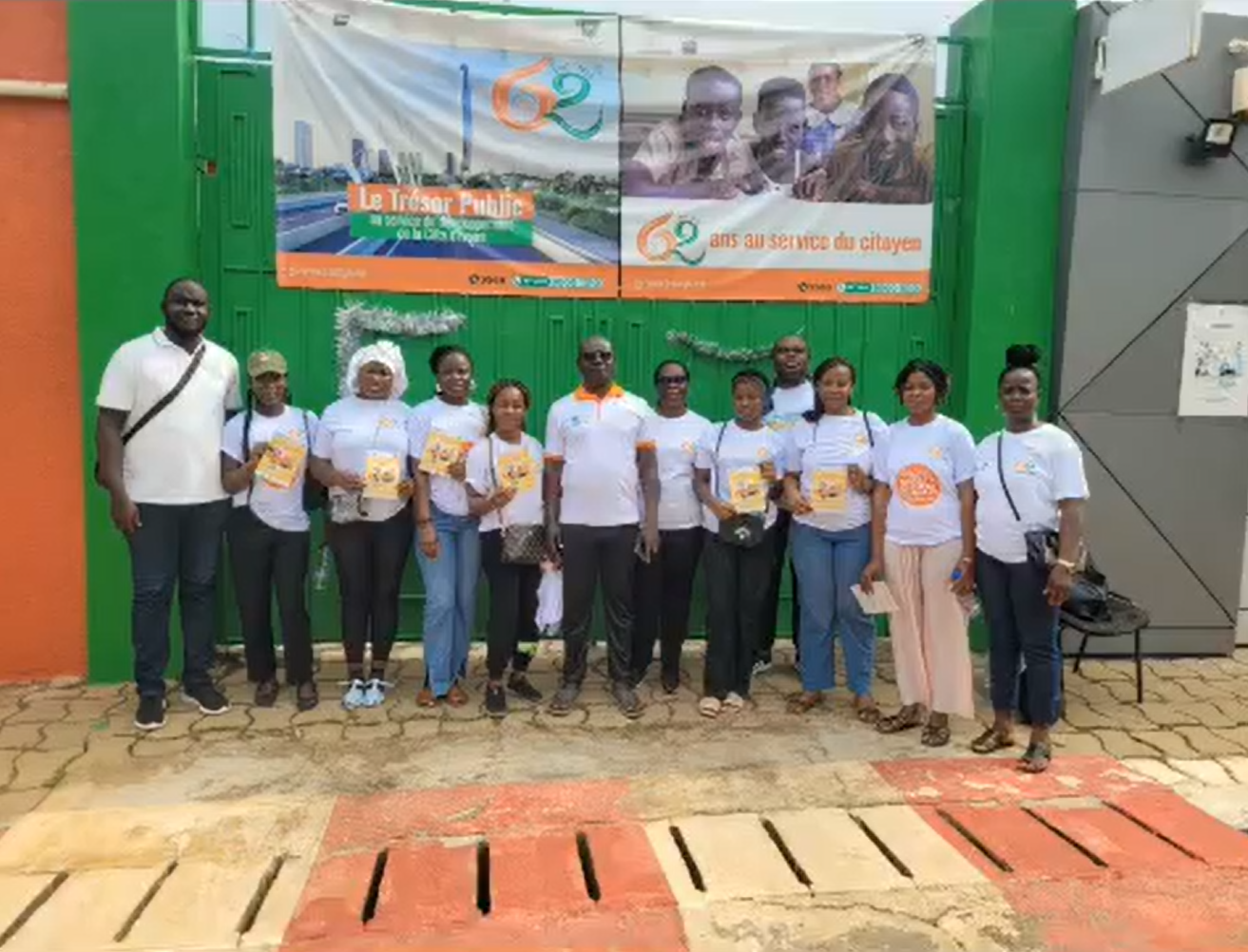 Festivités des 62 ans du Trésor Public-Caravane à Ouangolodougou (CF Ferkessédougou)