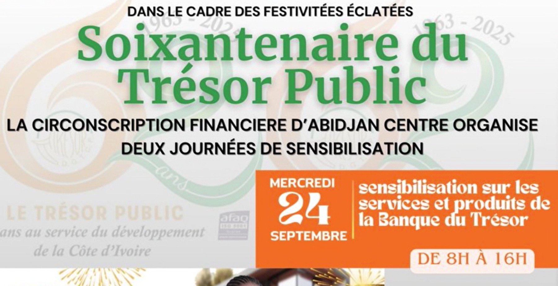 Sensibilisation sur les produits et services du Trésor Public-CFAC